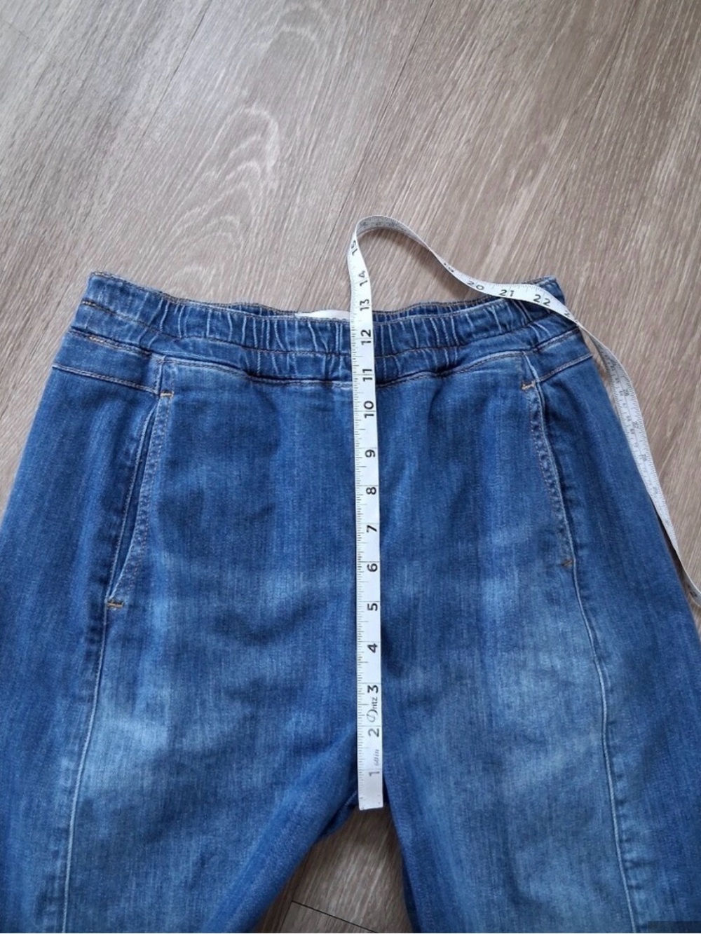 Pilcro The Izzie Wide-Leg Women's Jeans in Medium Blue size xs - Picture 11 of 12